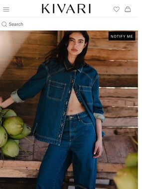 Kivari Women’s Denim Top